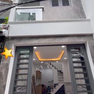 Nhà 1 lầu đúc đẹp khu Bình Long giáp Tân Phú