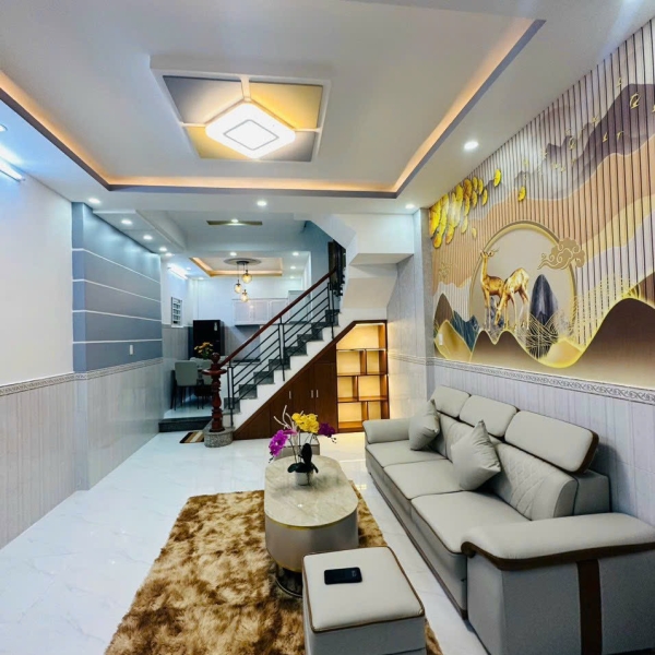 Bán nhà 1 lầu đúc Phan Huy Ích P15 Tân Bình 