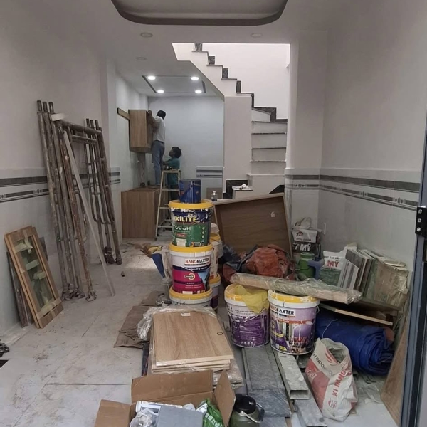 Nhà 1 lầu đúc đẹp khu Bình Long giáp Tân Phú