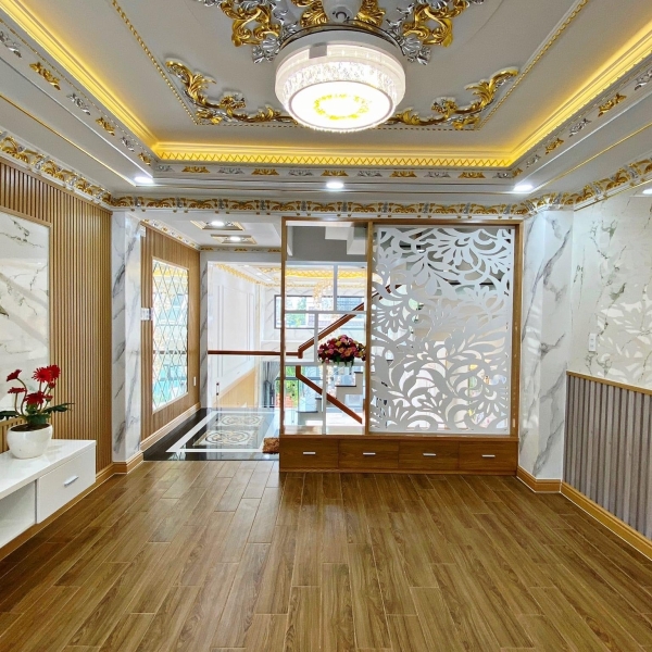 Bán nhà 4 lầu 60 m2 Đường 26/3 Bình Hưng Hoà Bình Tân 