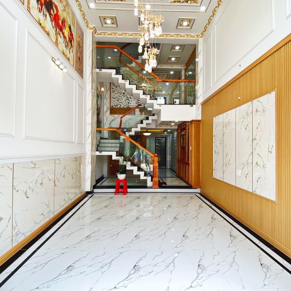 Bán nhà 4 lầu 60 m2 Đường 26/3 Bình Hưng Hoà Bình Tân 