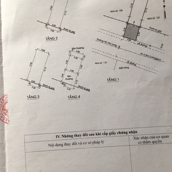 Bán nhà mặt tiền 5*22 đường  Hồ Văn Long  ,BHH B ,Bình Tân.