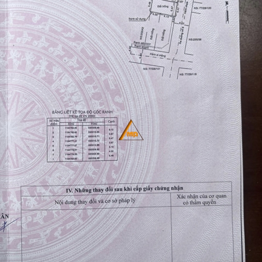 Bán 55 m2 đất full thổ Bình Hưng Hoà Bình Tân 