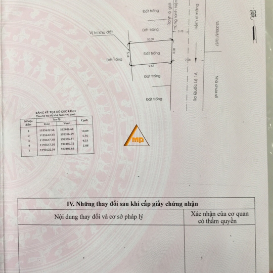 Bán đất ở 5*10  m  hẻm 7 m thông sổ  riêng  Bình Tân